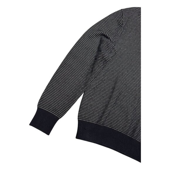 RAG & BONE Knit Luxury Designer Casual Waffle Thermal Sweater Mens Large - Picture 4 of 4